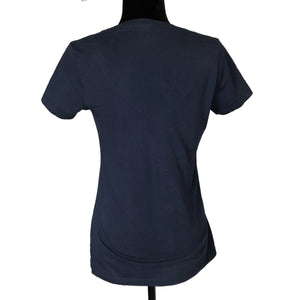 Women's Navy Logo Tee