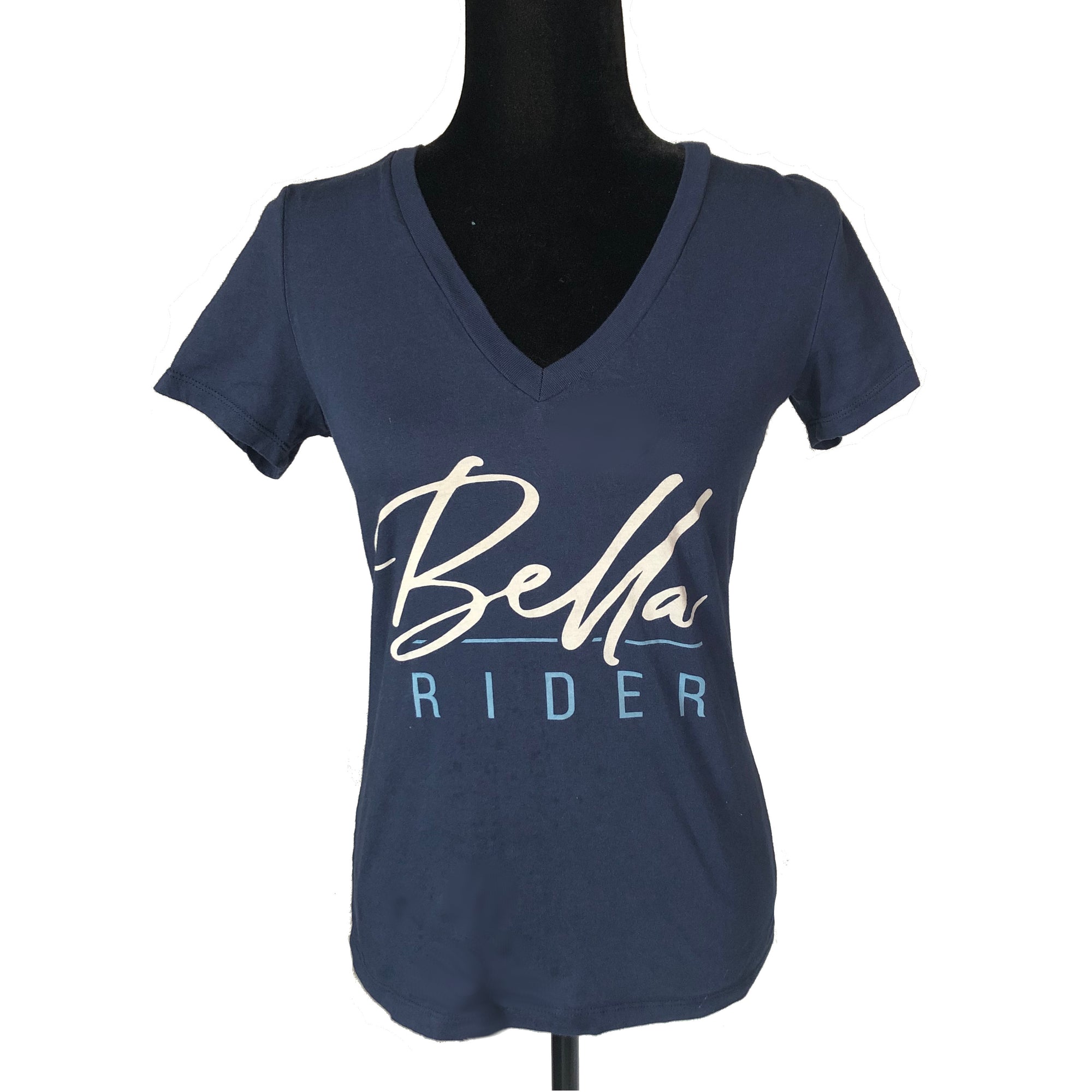 Women's Navy Logo Tee